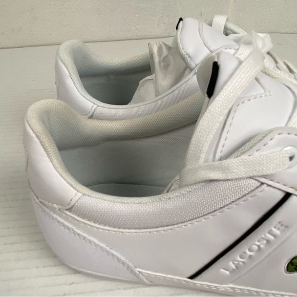 Lacoste Men's Chaymon Casual Sneakers Size 10 White/Black 742CMA0014147 - Picture 9 of 16